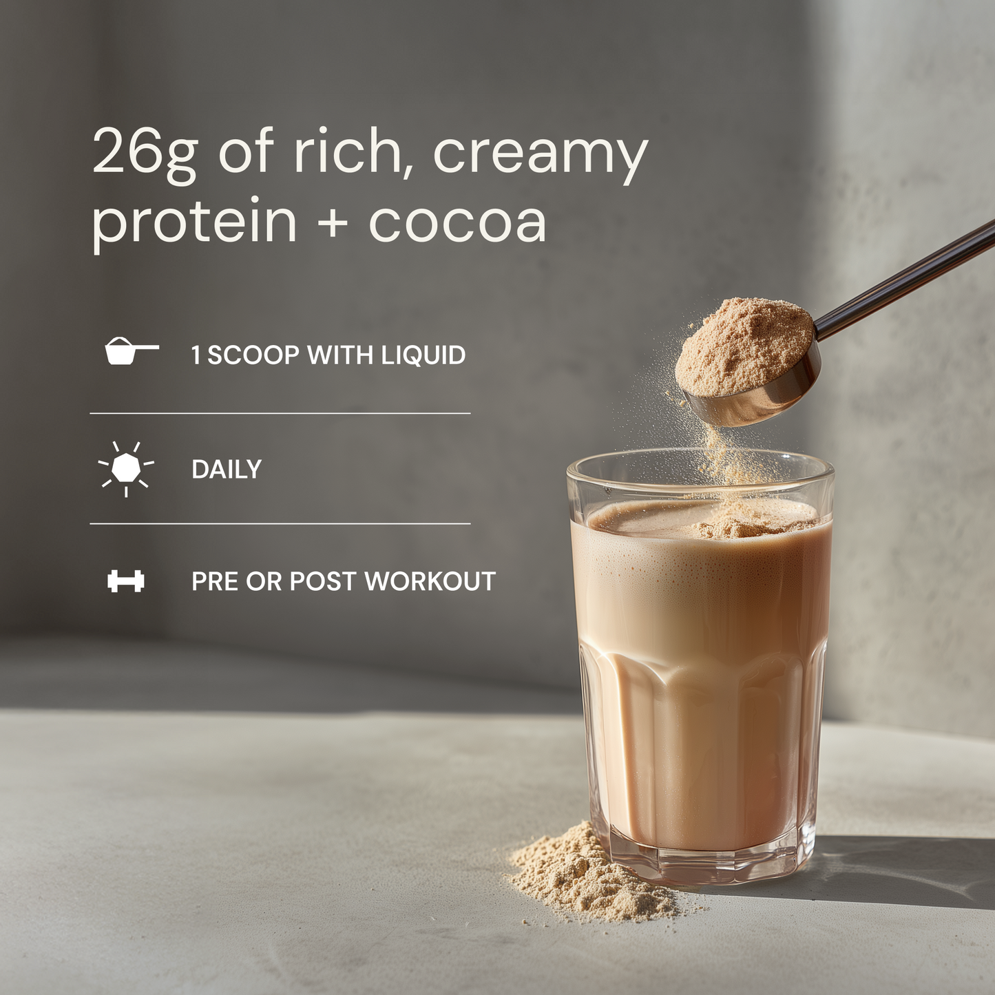 Longevity Protein - Chocolate  RECOVERY • FOCUS • VITALITY